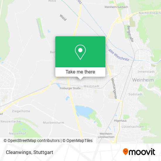 Cleanwings map