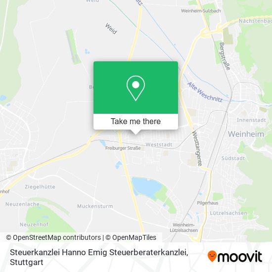 Карта Steuerkanzlei Hanno Emig Steuerberaterkanzlei