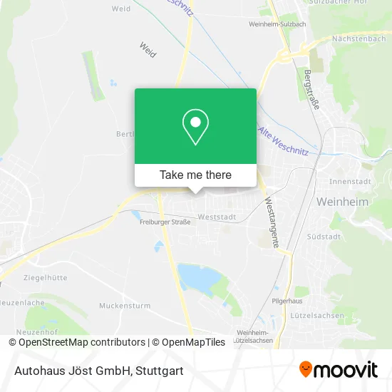 Карта Autohaus Jöst GmbH