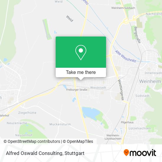 Alfred Oswald Consulting map