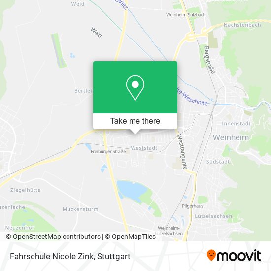 Fahrschule Nicole Zink map