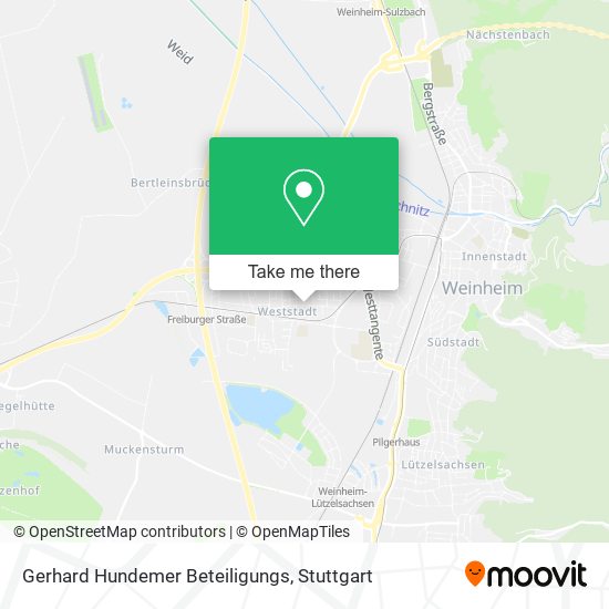 Карта Gerhard Hundemer Beteiligungs