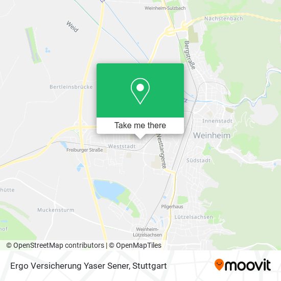 Ergo Versicherung Yaser Sener map