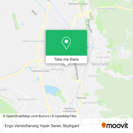 Карта Ergo Versicherung Yaser Sener