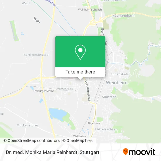 Карта Dr. med. Monika Maria Reinhardt