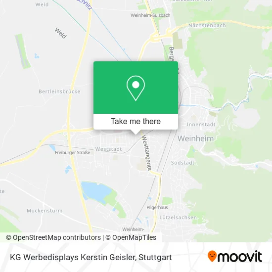 Карта KG Werbedisplays Kerstin Geisler