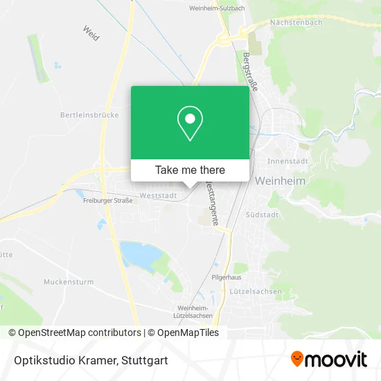 Карта Optikstudio Kramer