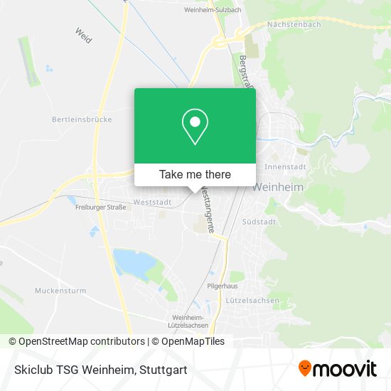 Skiclub TSG Weinheim map