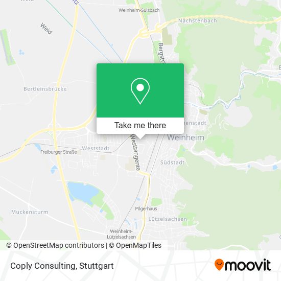 Coply Consulting map