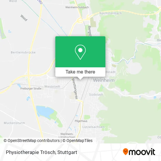 Карта Physiotherapie Trösch