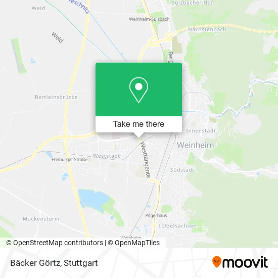 Карта Bäcker Görtz