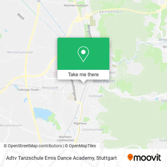 Карта Adtv Tanzschule Emis Dance Academy
