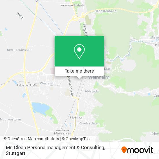 Карта Mr. Clean Personalmanagement & Consulting