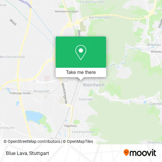 Карта Blue Lava