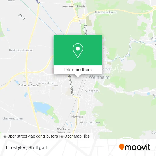 Карта Lifestyles