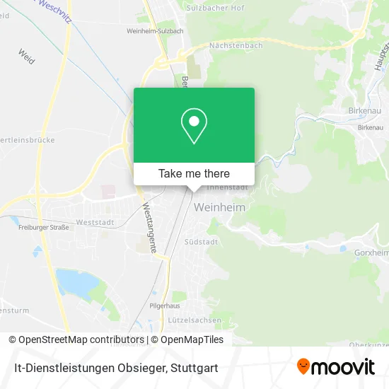 Карта It-Dienstleistungen Obsieger