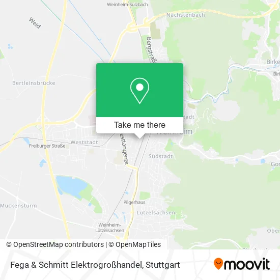 Карта Fega & Schmitt Elektrogroßhandel