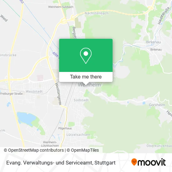 Карта Evang. Verwaltungs- und Serviceamt