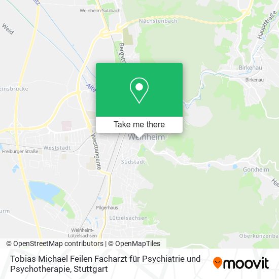 Tobias Michael Feilen Facharzt für Psychiatrie und Psychotherapie map