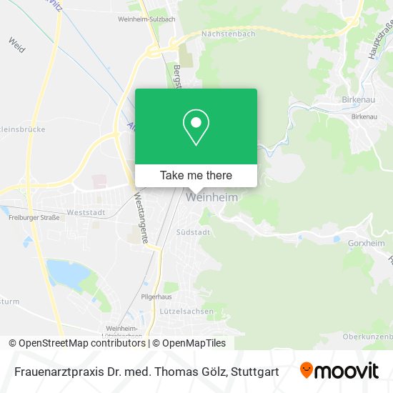 Frauenarztpraxis Dr. med. Thomas Gölz map