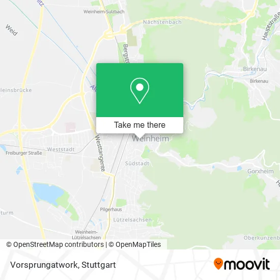 Карта Vorsprungatwork