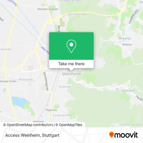 Карта Access Weinheim