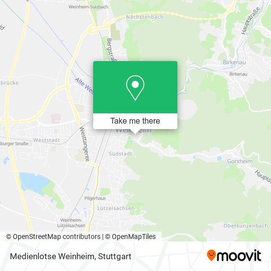 Medienlotse Weinheim map