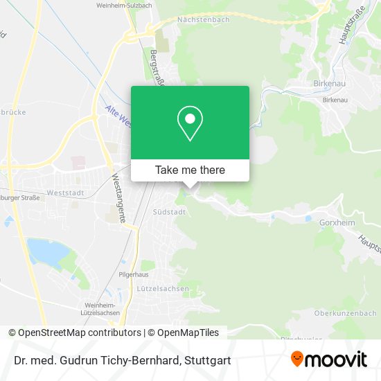 Dr. med. Gudrun Tichy-Bernhard map