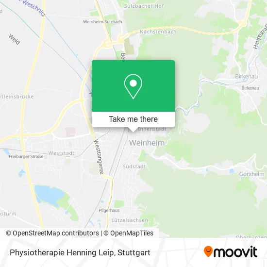 Карта Physiotherapie Henning Leip