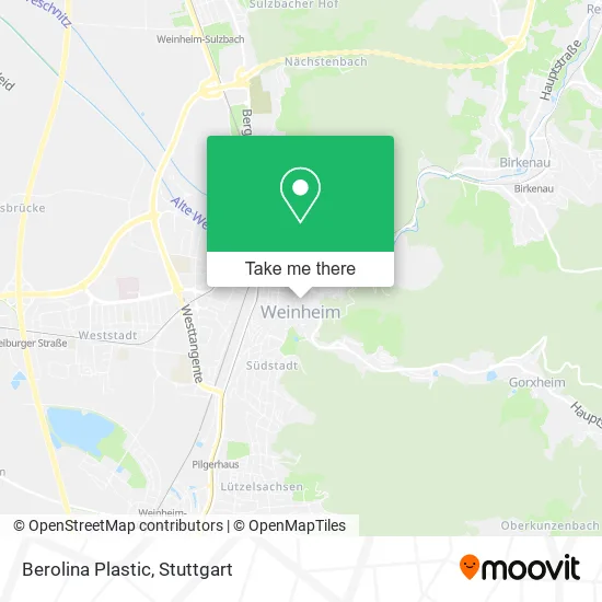 Карта Berolina Plastic