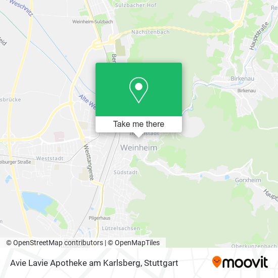 Avie Lavie Apotheke am Karlsberg map