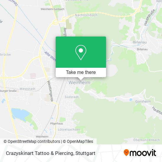 Crazyskinart Tattoo & Piercing map