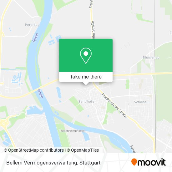 Bellem Vermögensverwaltung map