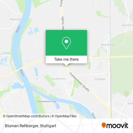 Карта Blumen Rehberger