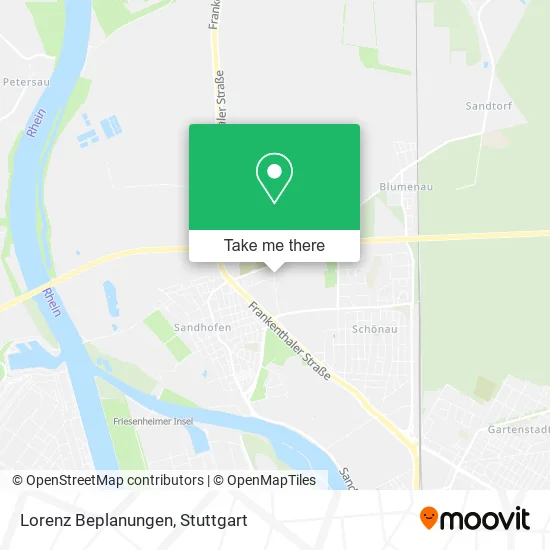 Карта Lorenz Beplanungen