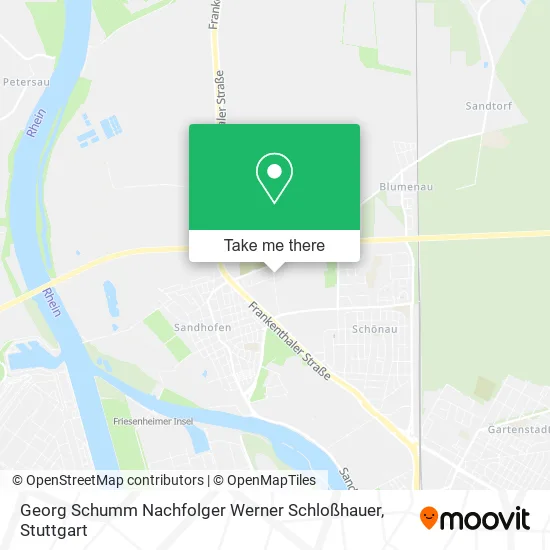 Карта Georg Schumm Nachfolger Werner Schloßhauer