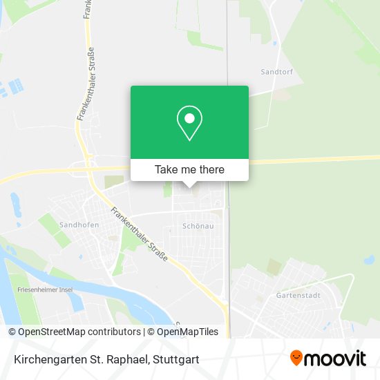 Kirchengarten St. Raphael map