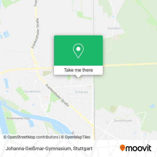Johanna-Geißmar-Gymnasium map