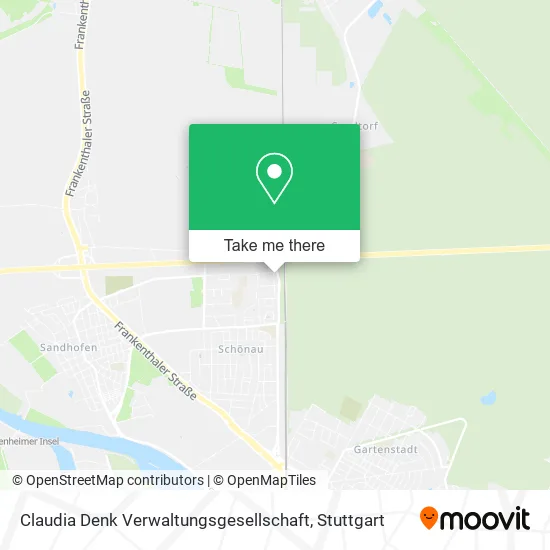 Карта Claudia Denk Verwaltungsgesellschaft