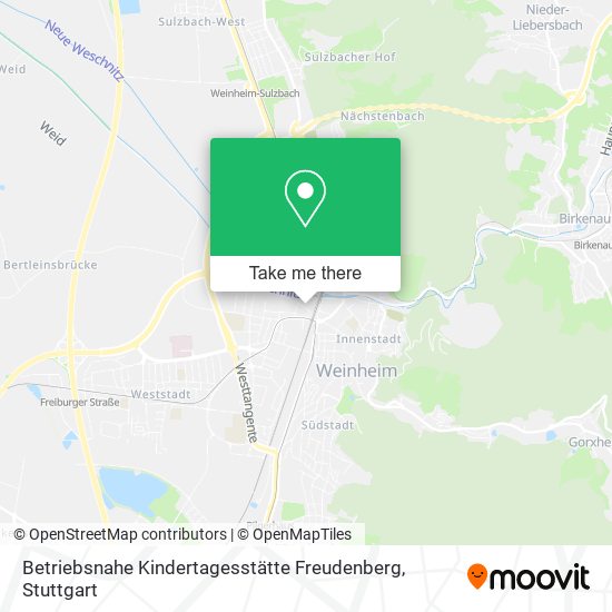 Betriebsnahe Kindertagesstätte Freudenberg map