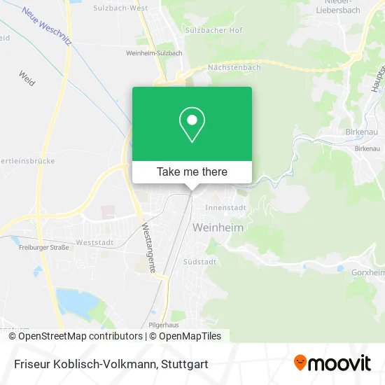 Карта Friseur Koblisch-Volkmann