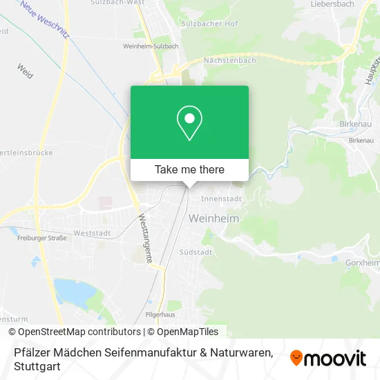 Карта Pfälzer Mädchen Seifenmanufaktur & Naturwaren