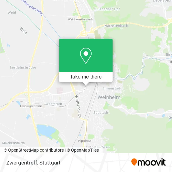 Карта Zwergentreff