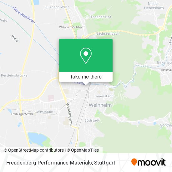 Карта Freudenberg Performance Materials