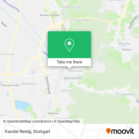 Карта Kanzlei Reinig