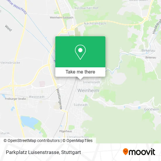 Карта Parkplatz Luisenstrasse