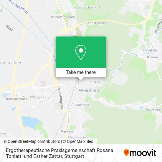 Ergotherapeutische Praxisgemeinschaft Rosana Toniatti und Esther Zattar map