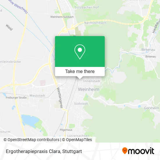Карта Ergotherapiepraxis Clara