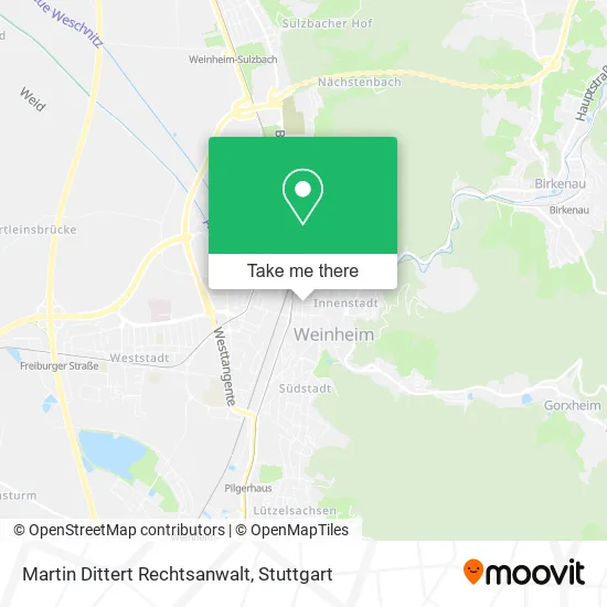 Martin Dittert Rechtsanwalt map
