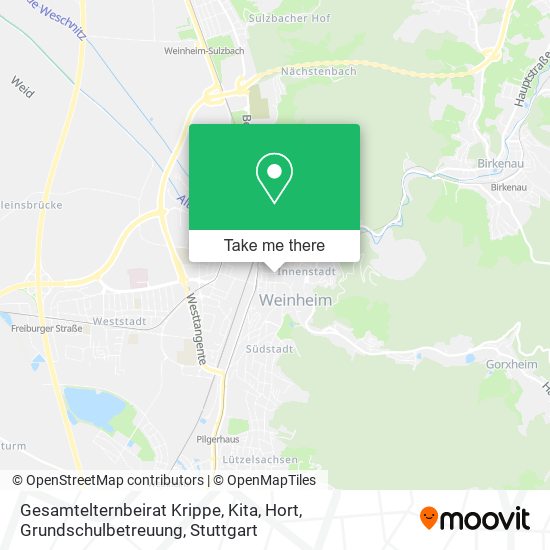 Gesamtelternbeirat Krippe, Kita, Hort, Grundschulbetreuung map